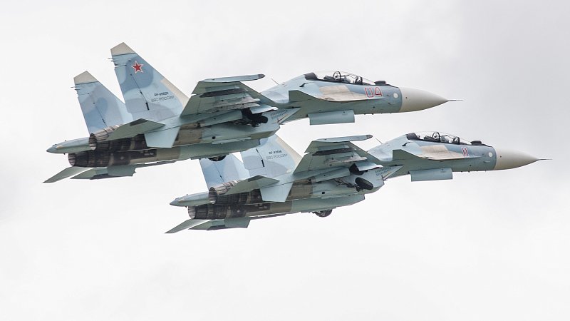 Многоцелевой истребитель поколения "4++" Су-30СМ